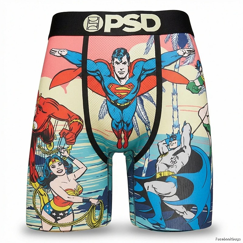 PSD Superhero Series Color-Printed Underwear