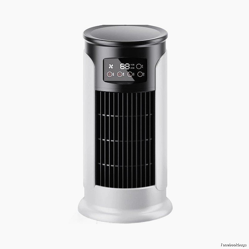 Quiet Room Mini Air Cooler White English Packaging