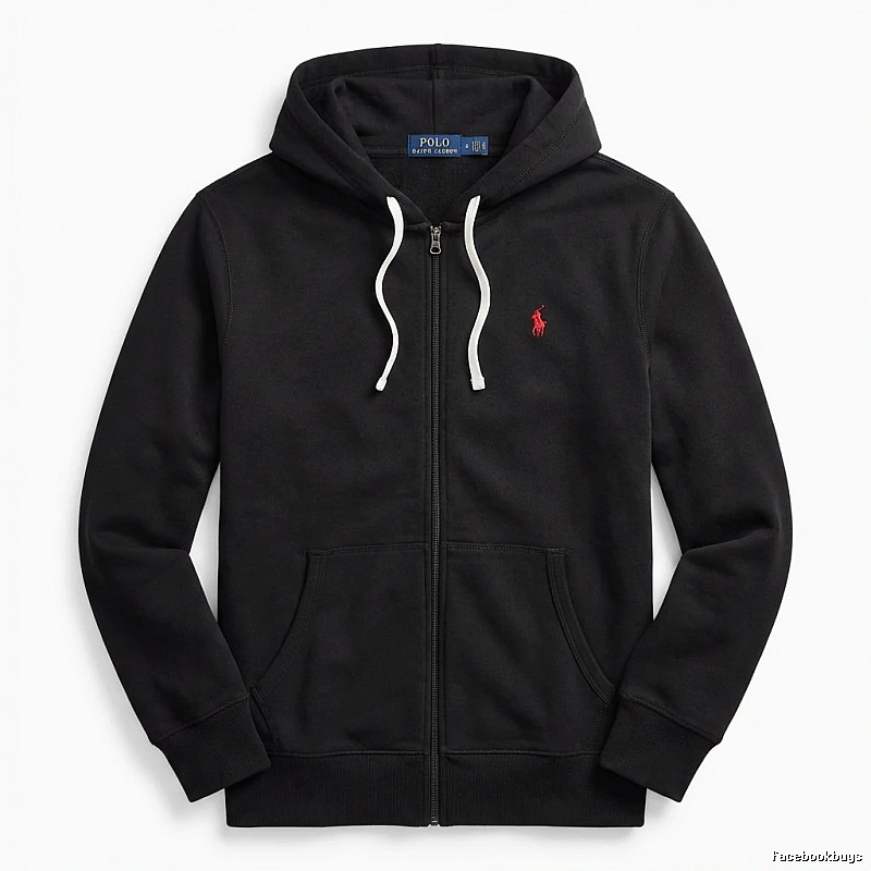 Ralph Lauren black casual style hoodie