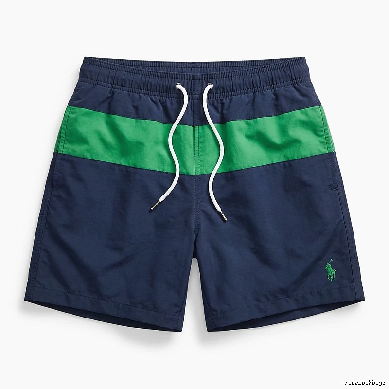 Ralph Lauren Color-Block Casual Shorts