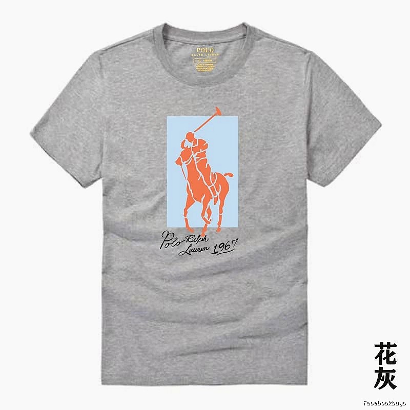 Ralph Lauren Polo Series Heather Gray T-shirt