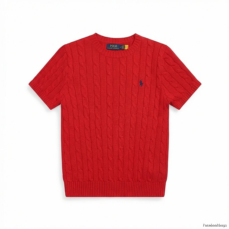 Ralph Lauren Polo Series Red Knitwear