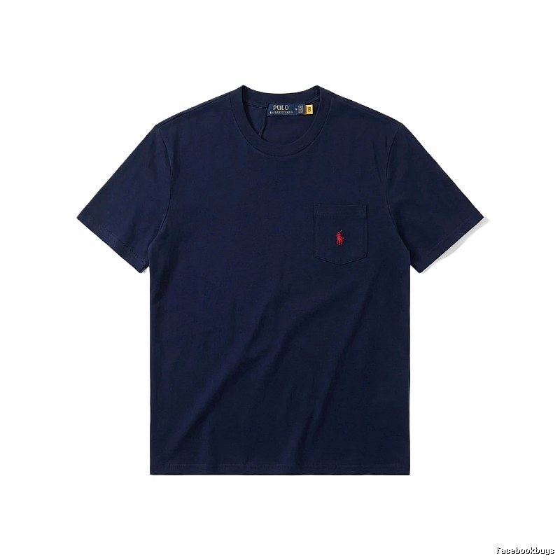 Ralph Lauren Polo simple navy blue T-shirt