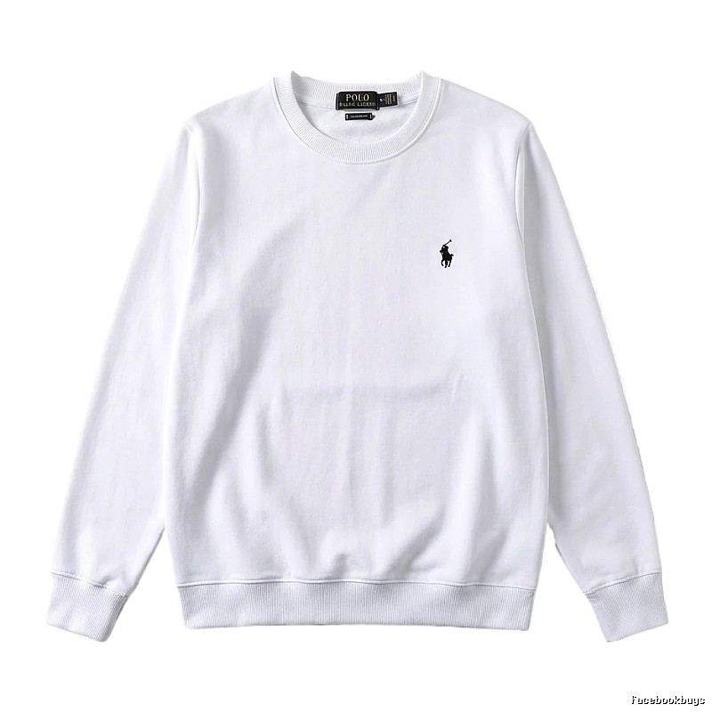 Ralph Lauren Polo Simple White Sweatshirt