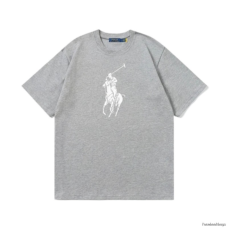 Ralph Lauren Polo-style grey T-shirt