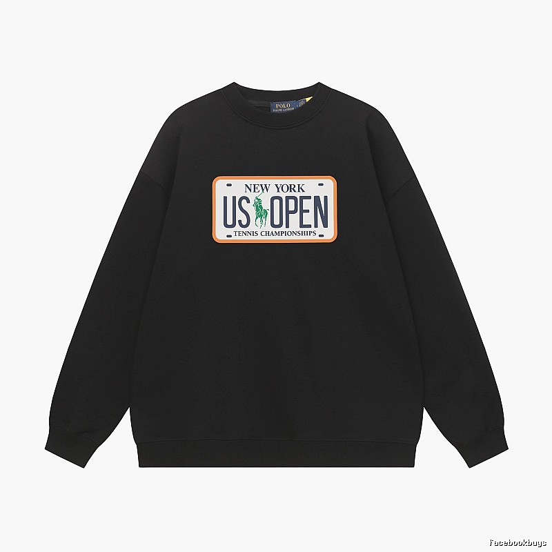 Ralph Lauren US OPEN Black Sweatshirt