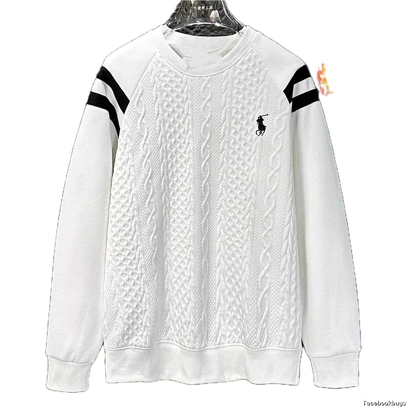 Ralph Lauren's classic white sweater