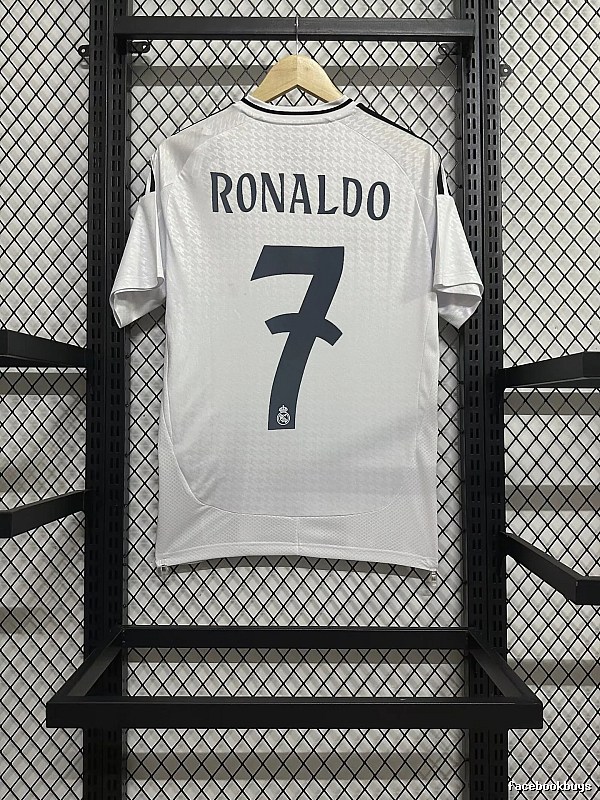 Real Madrid Streetwear Home soccer jersey White Real Madrid with Logo Accent Select Edition