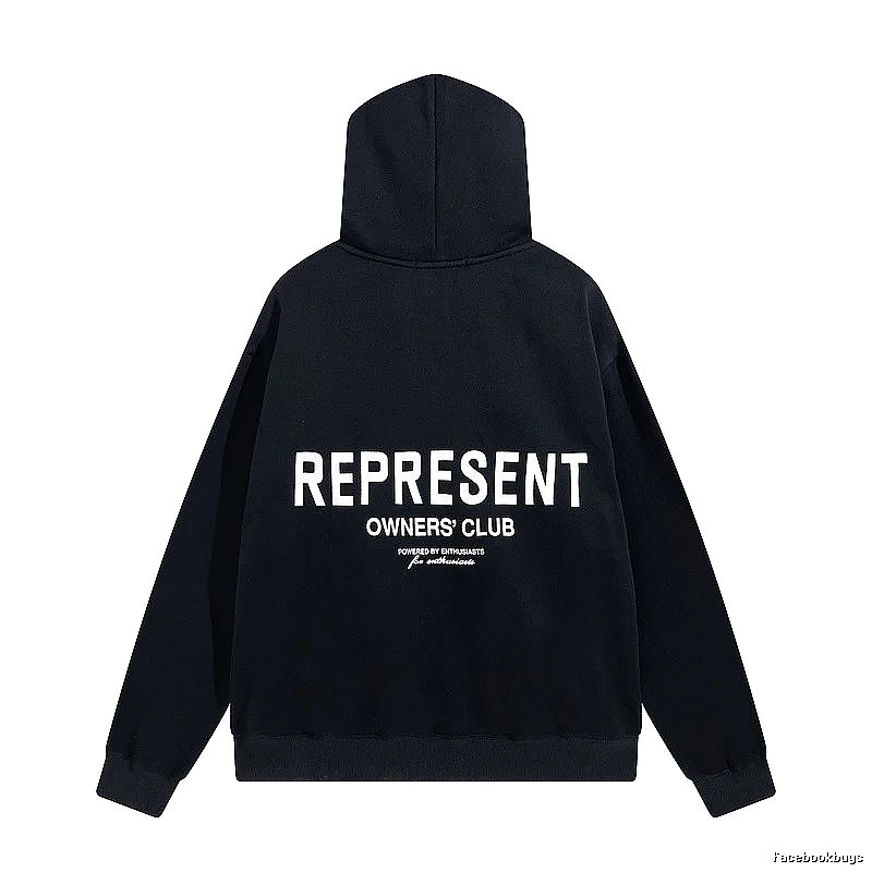 Represent Classic Owners Club hoodie Navy Large Represent for Daily Styling