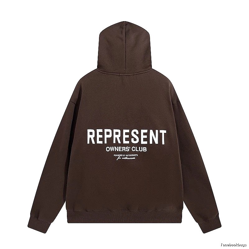 Represent Lightweight Owners Club hoodie Navy Large Represent for Trend Styling