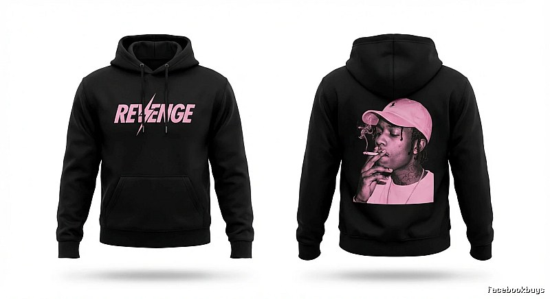 Revenge Dark Style Black Hoodie