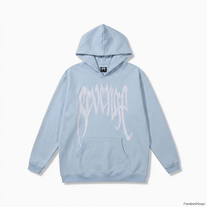 Revenge trendy and cool style light blue sweatshirt