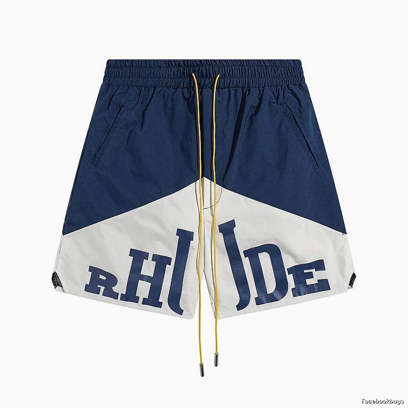 RHUDE Color - Blocking Sports Shorts