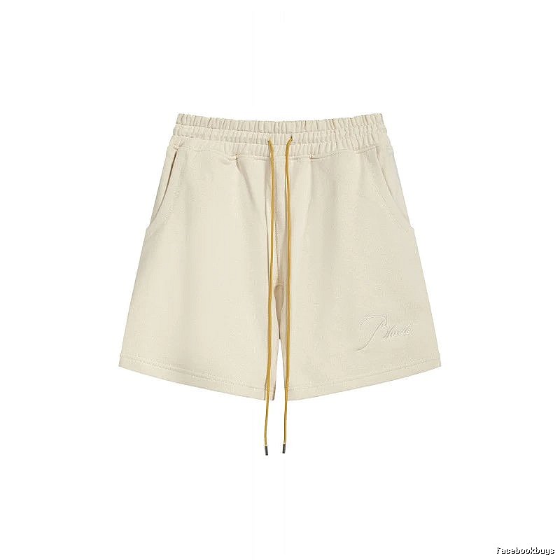 RHUDE's simple and casual style off-white shorts