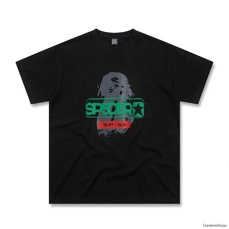 Sp5der Dark Cool Trend Short Sleeve