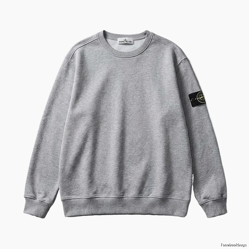 Stone Island basic grey sweatshirt