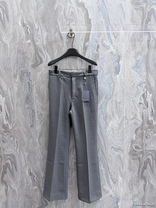 Straight Casual Trousers - Cropped Leg And Simple Clean Front Travel Edit