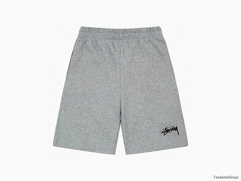 Stussy basic casual gray shorts