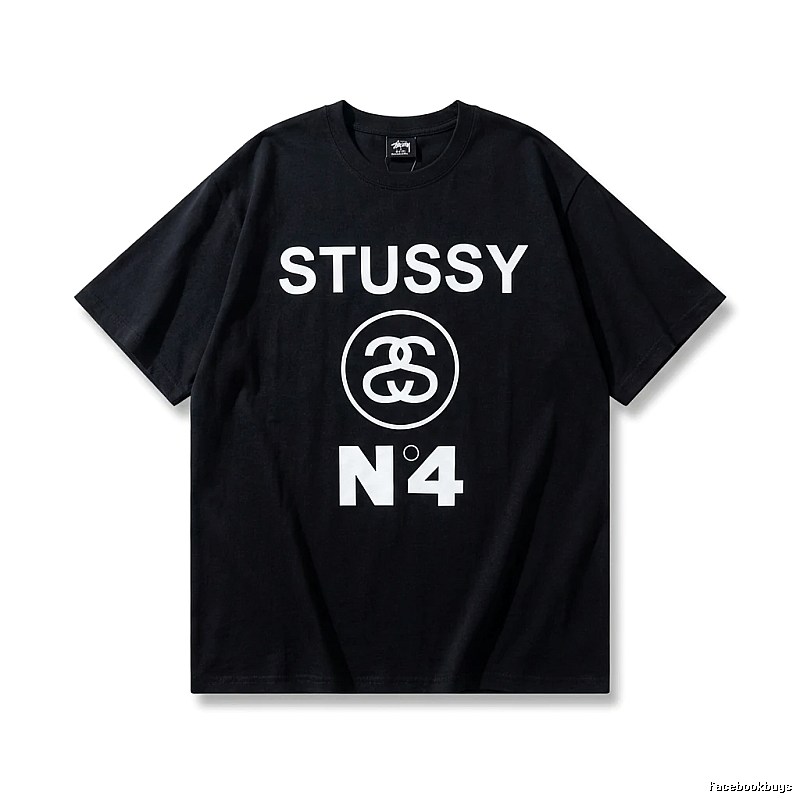 Stussy classic style black T-shirt