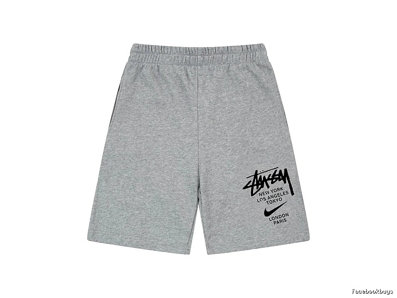 Stussy Co-branded Sporty Grey Shorts