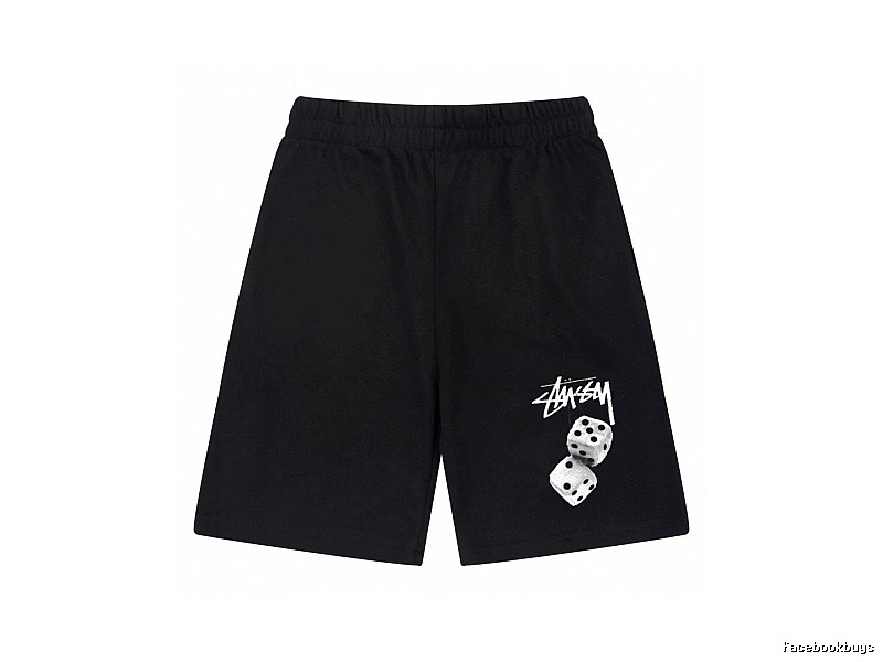 Stussy dice print style shorts