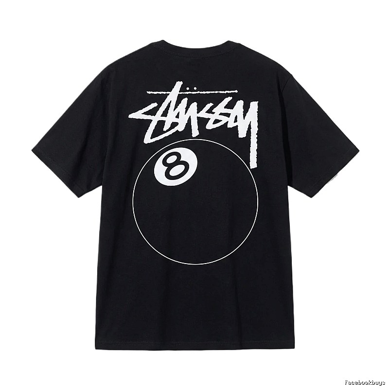 Stussy No. 8 Ball Style Black T-shirt