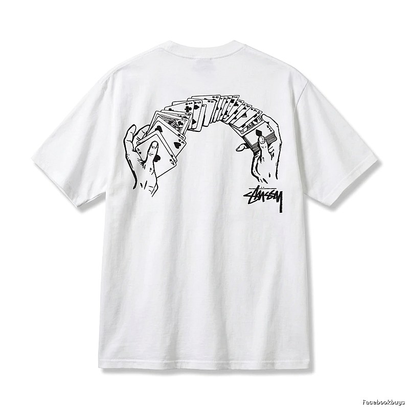 Stussy Poker Print Style T-shirt