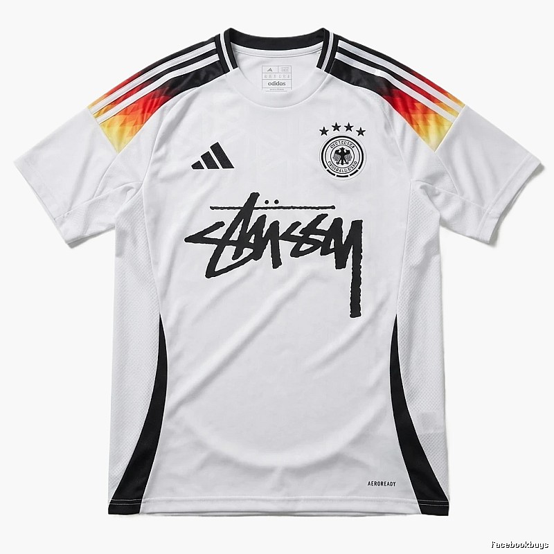 Stussy sporty white jersey