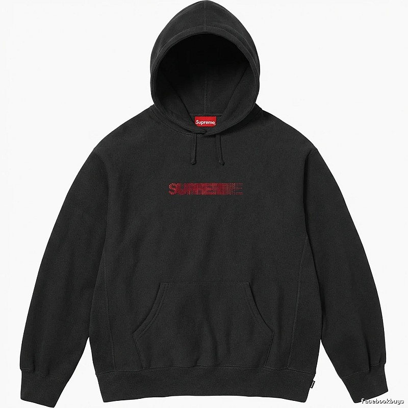 Supreme basic simple black sweatshirt