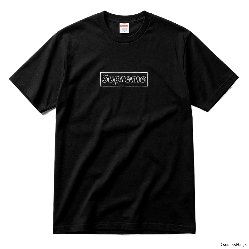Supreme Basic Style Simple Black T-shirt