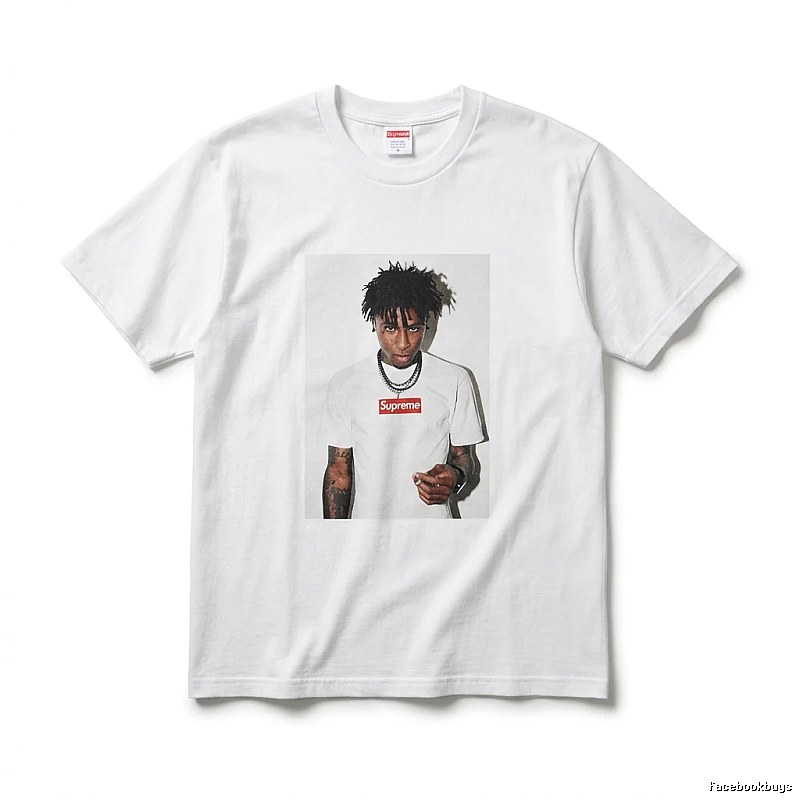 Supreme Portrait Style White T-shirt