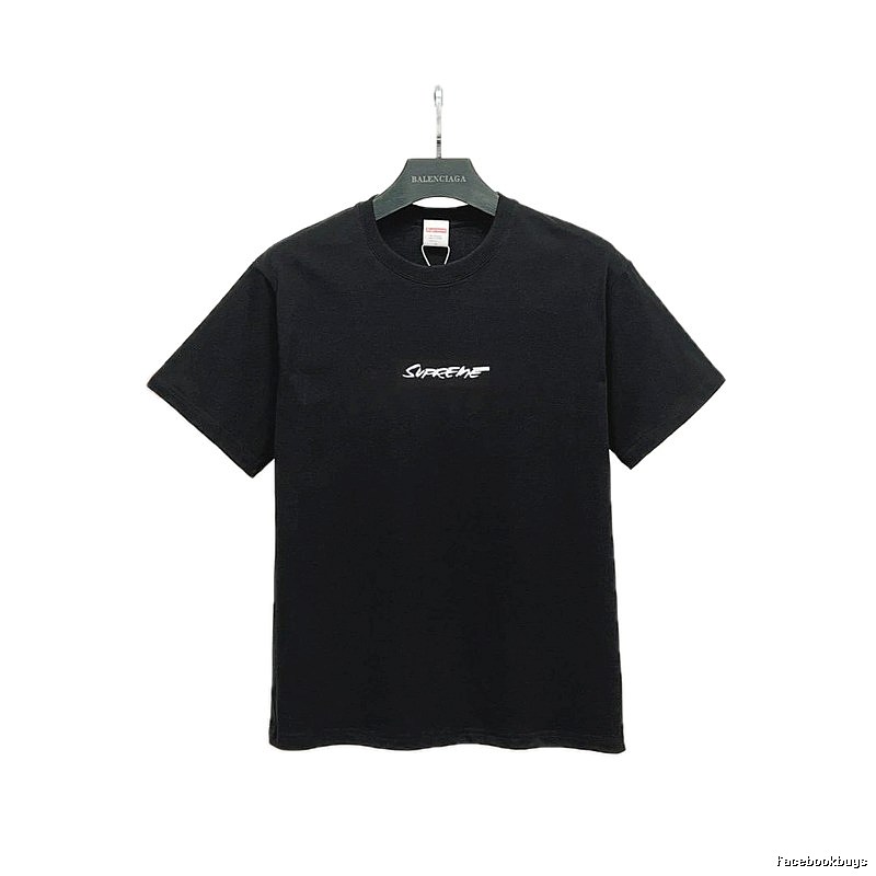 Supreme Printed Street-style Black T-Shirt