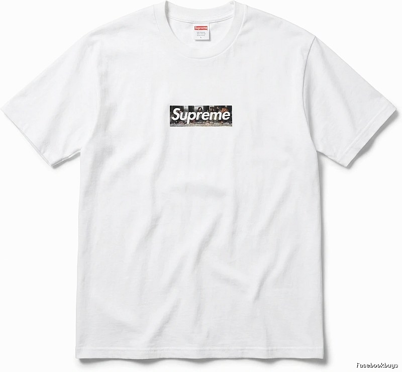 Supreme Retro Style White T-shirt