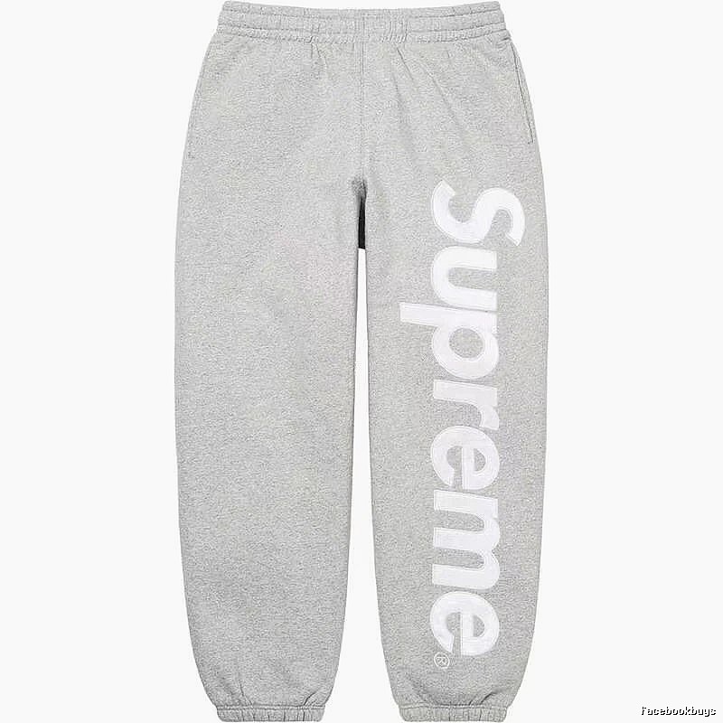 Supreme Sport Logo hoodie Gray Red Oversized for Collection Drops