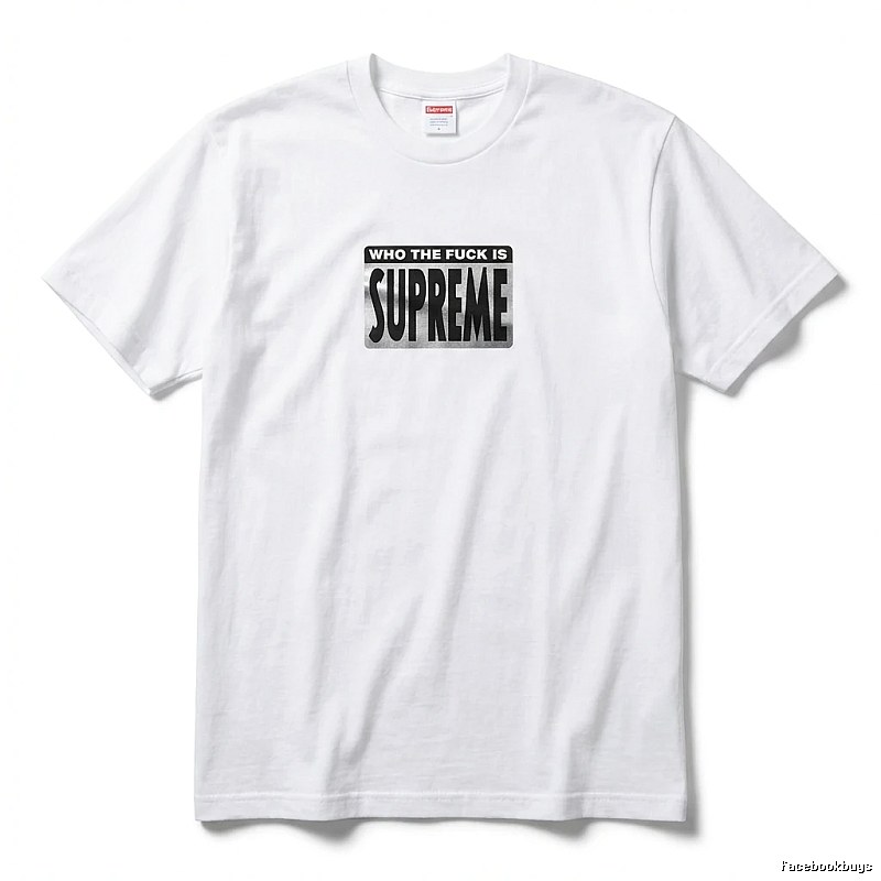 Supreme trendy and cool style white T-shirt