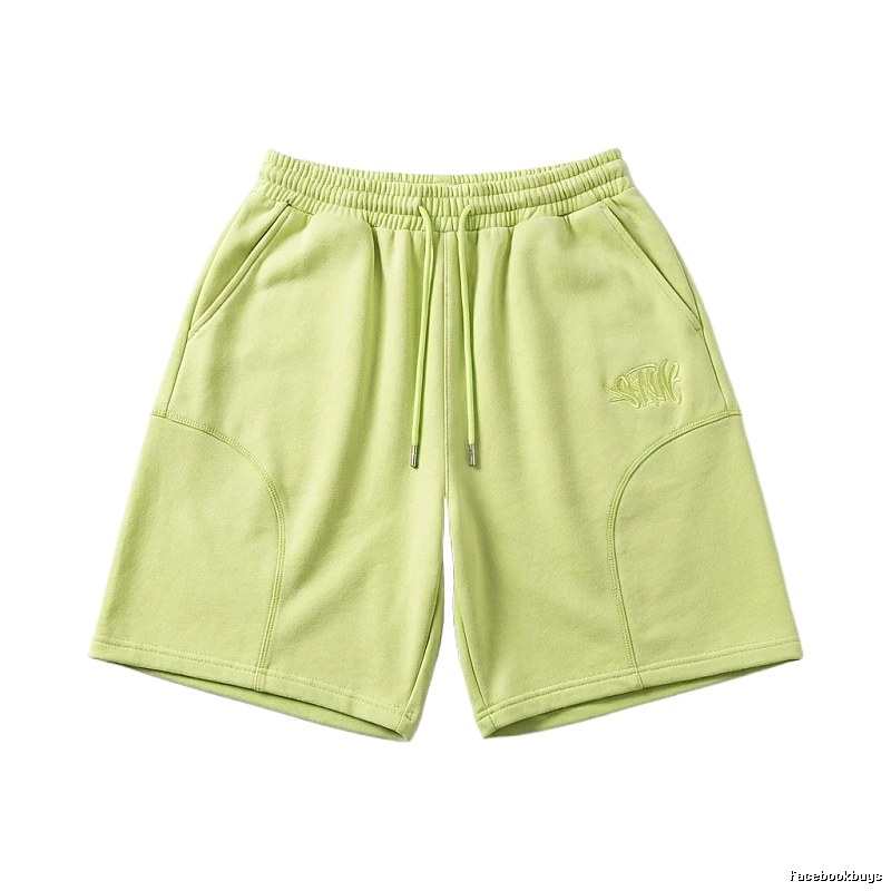 SynaWorld casual light green shorts
