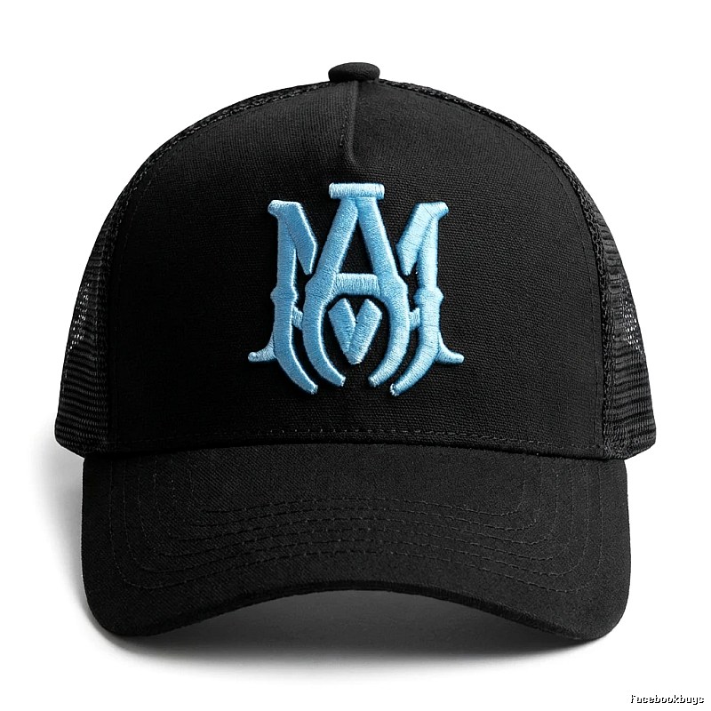 The classic black baseball cap of AMIRI.