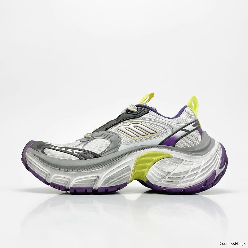 The dazzling style of Balenciaga's Triple S sneakers.