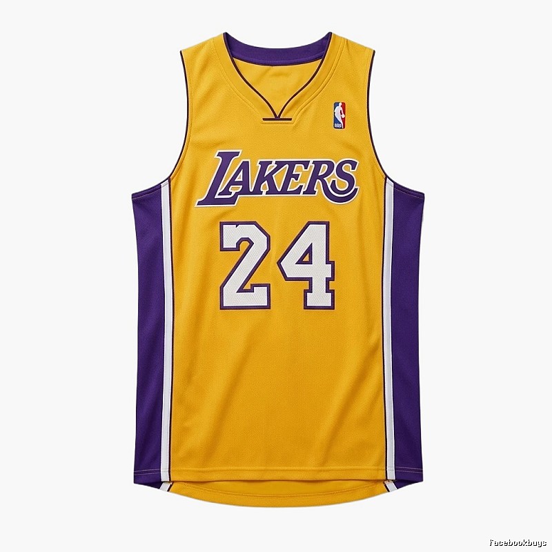 The No. 24 yellow jersey of the Los Angeles Lakers.