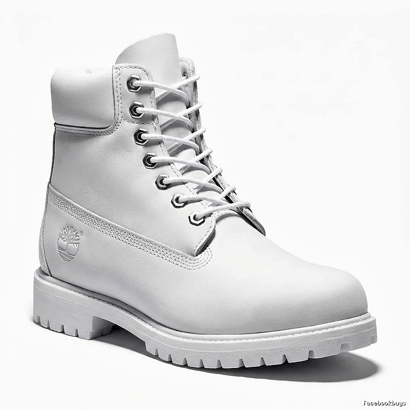 Timberland classic white work boots