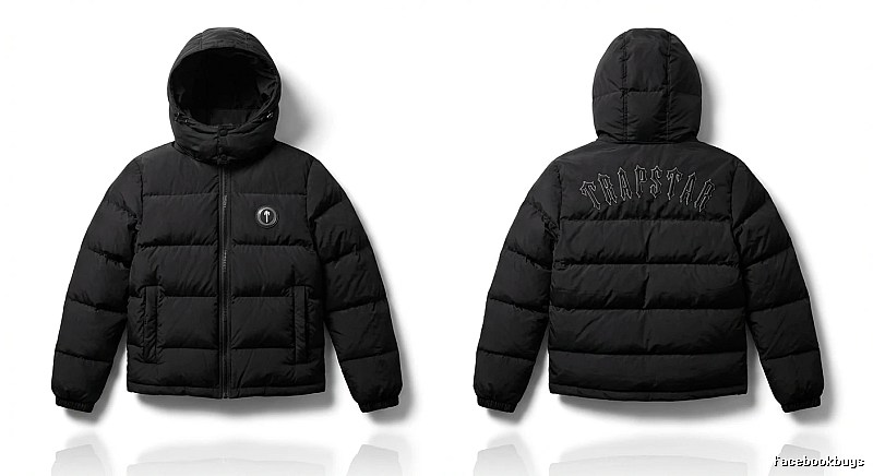 Trapstar Black Trendy and Cool Down Jacket