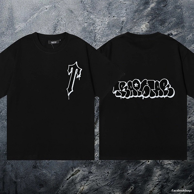Trapstar Gift Ready Keys graphic T-shirt Black White Key with Fresh Pattern