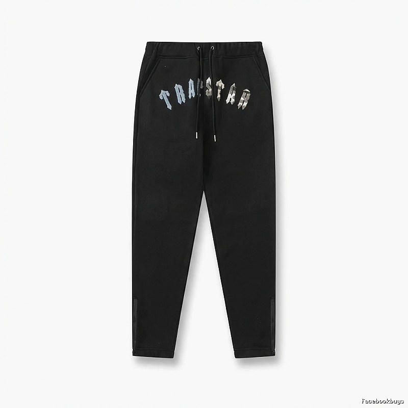 Trapstar Letter Style Black Sweatpants