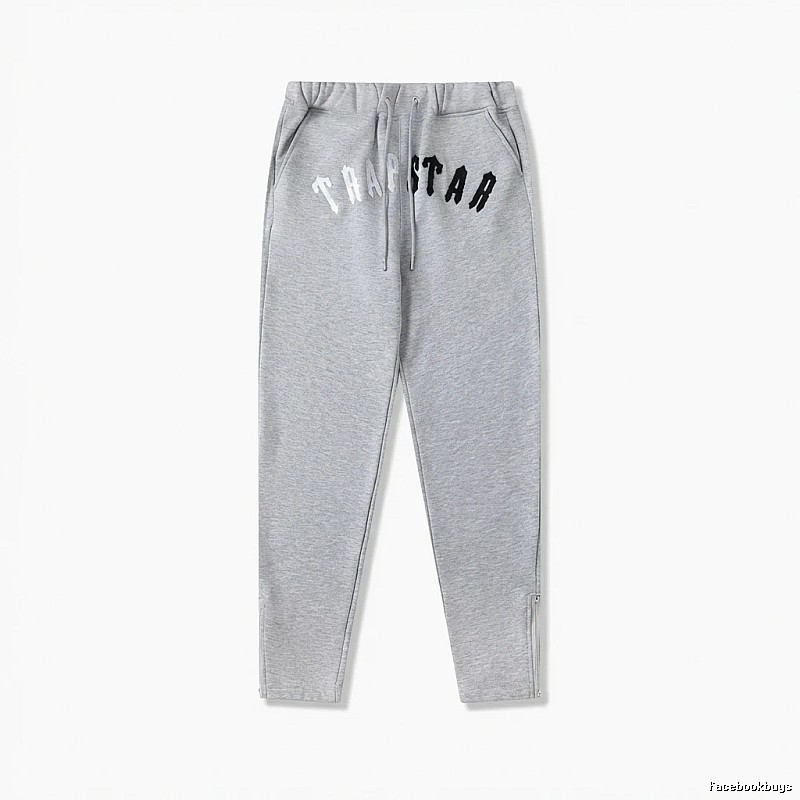 Trapstar Letter Style Grey Sweatpants
