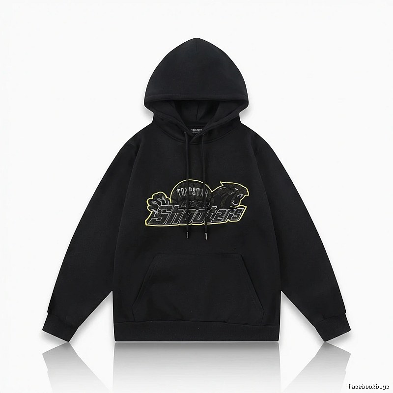 Trapstar Print Trendy and Cool Black Sweatshirt