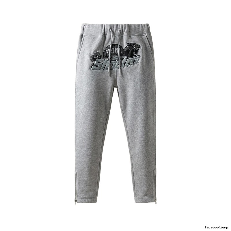 Trapstar - printed casual - style grey pants
