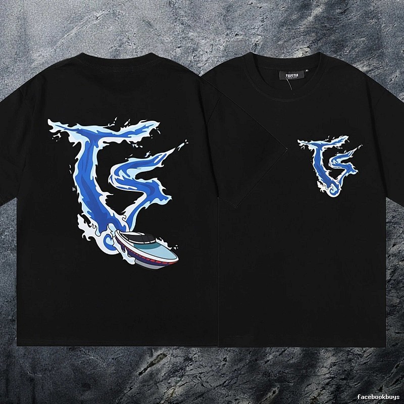 Trapstar Streetwear Keys graphic T-shirt Black White Key with Practical Shape
