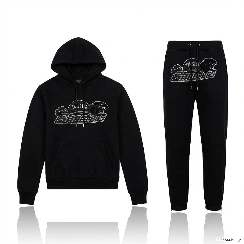 Trapstar trendy and cool style black suit