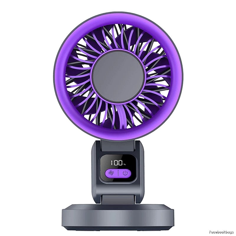 Travel Cooling Desktop Cooling Fan Gray Standard Airflow