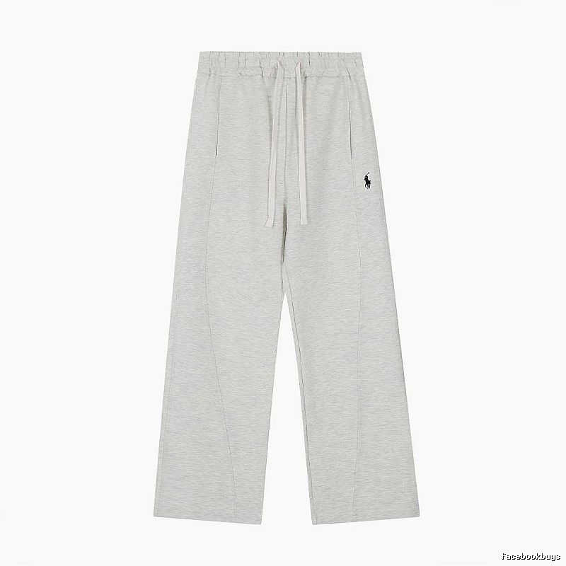 Travel RalphLauren Wide-Leg Sweatpants with small pony mark and relaxed drawstring waist